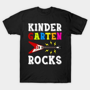 Kindergarten  Rocks Teacher Student Kid Back To School T-Shirt